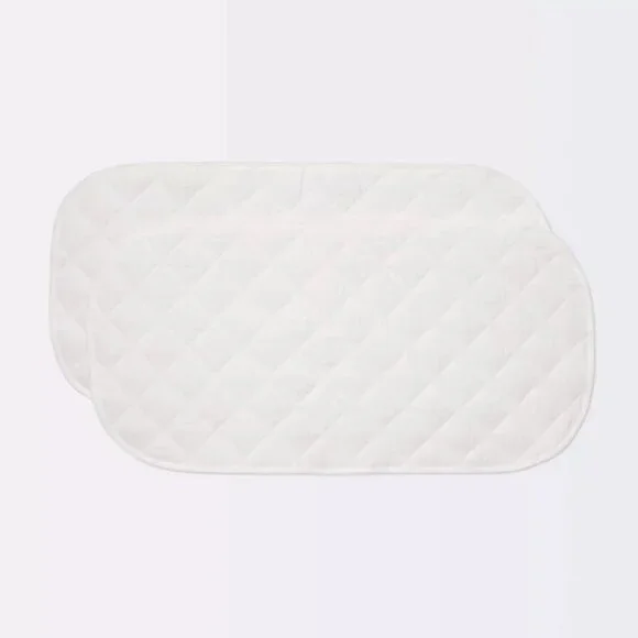 Cloud Island Muslin Changing Pad Liner - Cream - 2pk - NEW WITH TAGS