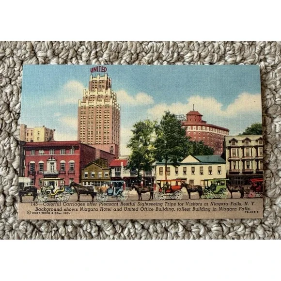 145 Niagara Falls, New York Vintage Postcard‎ 