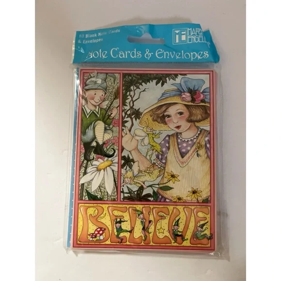 Brand New Mary Engelbreit Notecards Set of 10