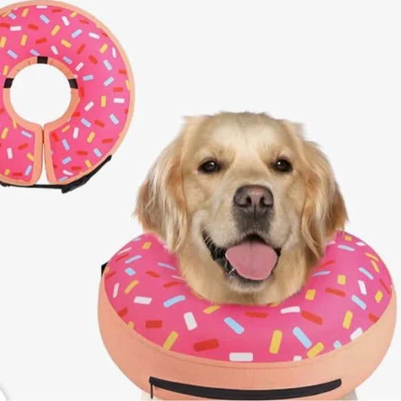 Pink Donut Dog Collar