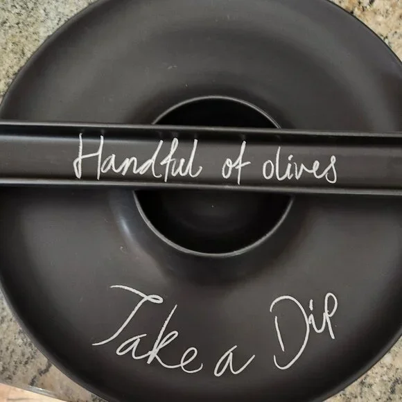 Pier 1 Imports dip tray and olive holder