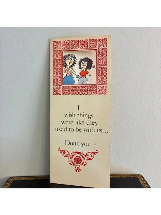 Vintage Funny Birthday Card Gym Humor Hallmark Contemporary Retro