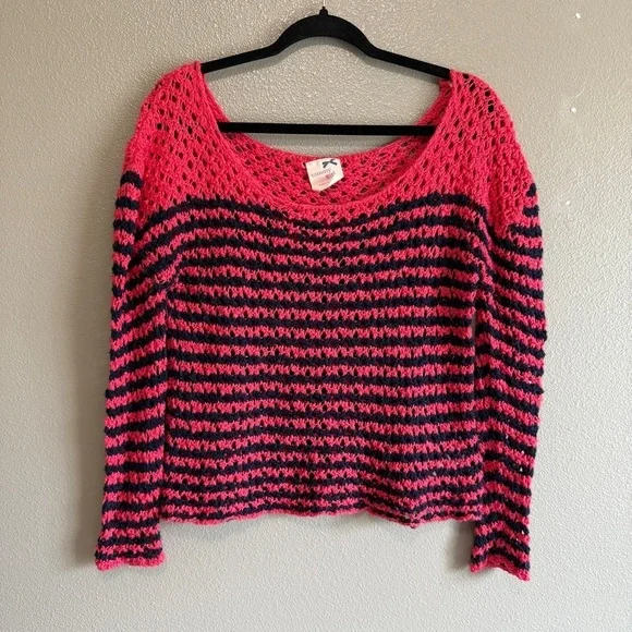 Tommy Girl Vintage Long Sleeve Knit Sweater- Small