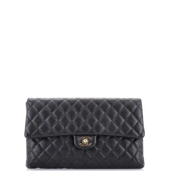Chanel Classic Flap Clutch Quilted #266307C36B