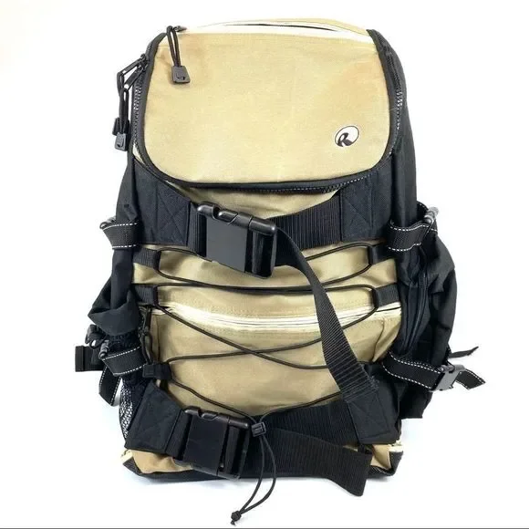 Ripzone Top Loading Lg Backpack - tan & black NWOT