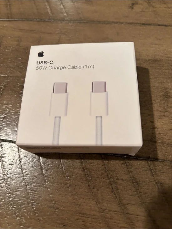 Apple USB-C 60W Charge Cable (1m) - White