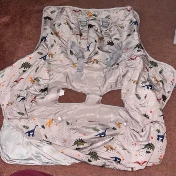 Dinosaur Print baby Cart cover