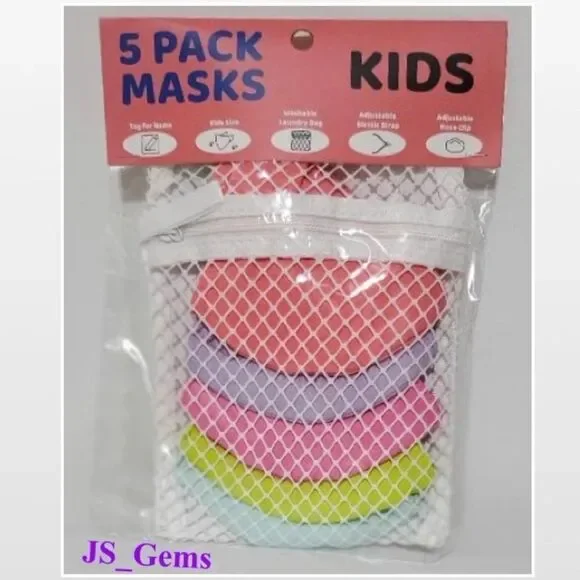 New Kid Girl Face Masks Set