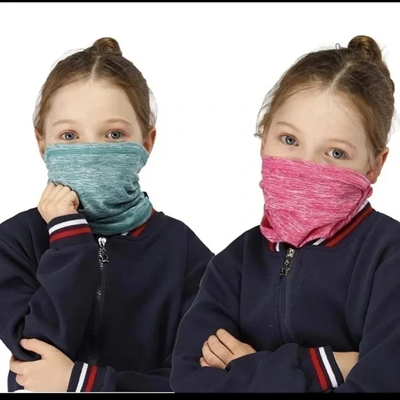 Two pack neck gaiters face mask