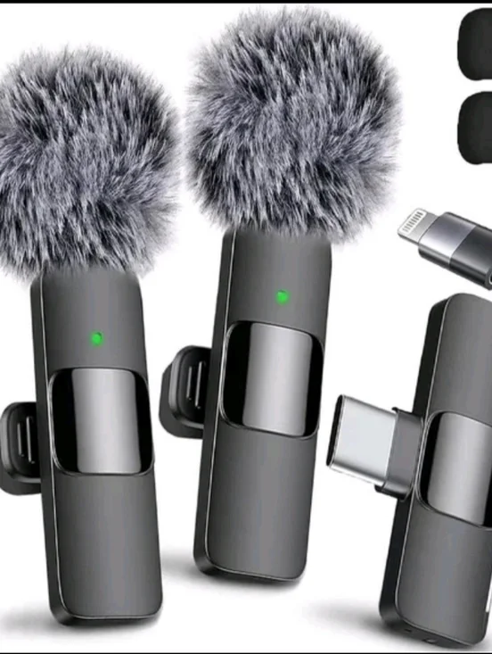 NEW Leettus Lavalier Wireless Microphone for iPhone, Android, YouTube, TikTok