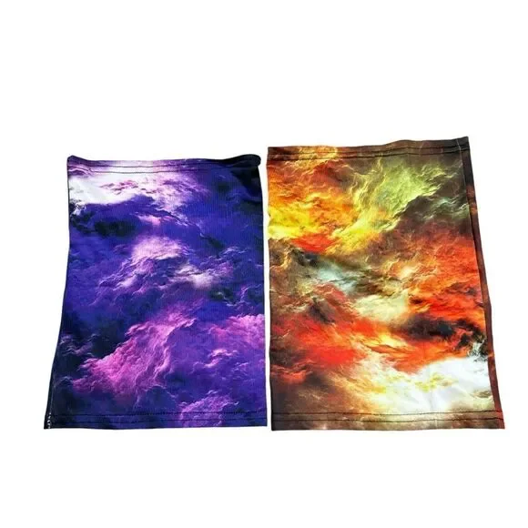 Brand‎ new without tags Lot of two Digitally Printed Kids Neck Gators