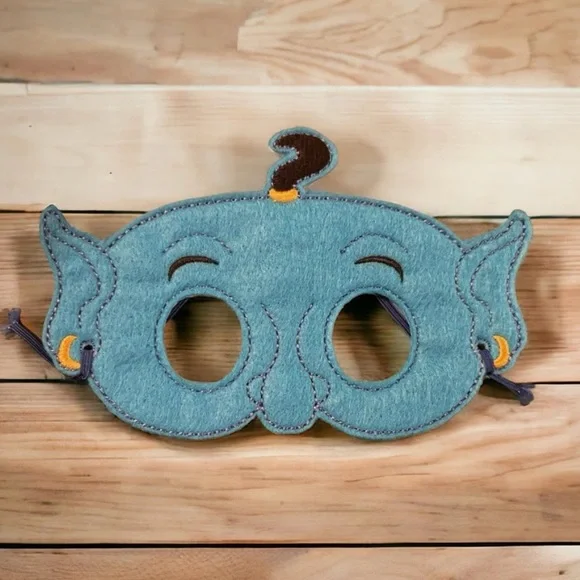 Soft Fabric Character Genie Children's Play Mask