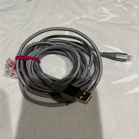 Gray USB Charging Cable
