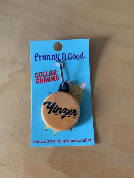 Yinzer Frannybgood Pet Collar Charm Accessory