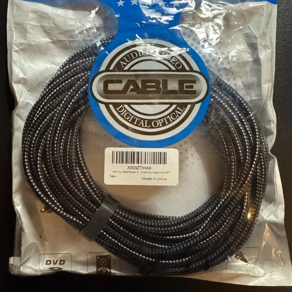 Digital Optical Audio Cable - Black