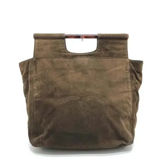 CHANEL Brown Tote Bag