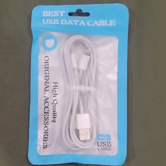 USB Data Cable - White