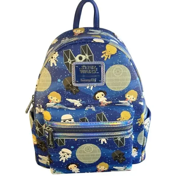 Loungefly Disney Star Wars Mini Backpack New With Tags NWT Authentic