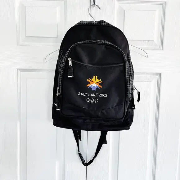 Vintage Salt Lake 2002 USA Winter Olympics Backpack