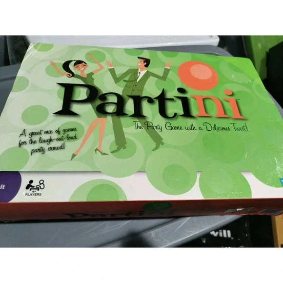 Hasbro Partini: The Party Game With a Twist (Adult Game) - New Holiday Gift