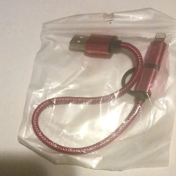 Red USB Charging Cable