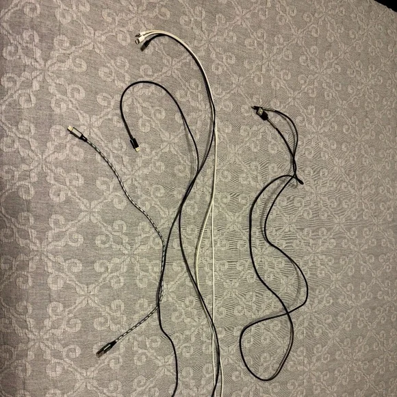 Six USB To Lightning Cables