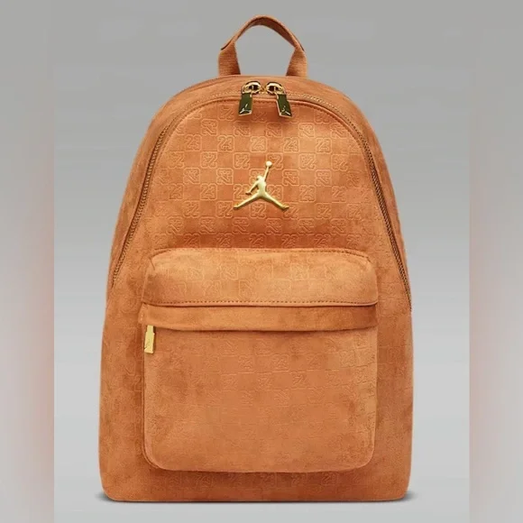 Jordan Suede Monogram Backpack (23.5L)