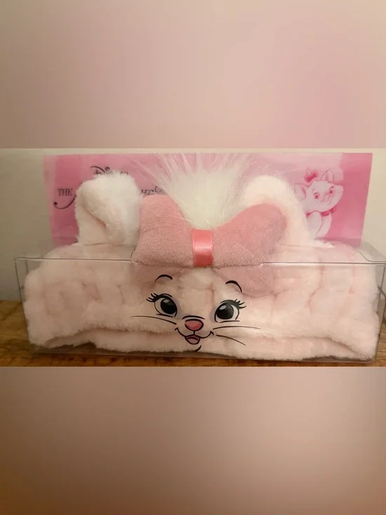 Disney Marie The Aristocats Spa Headband with Bow New