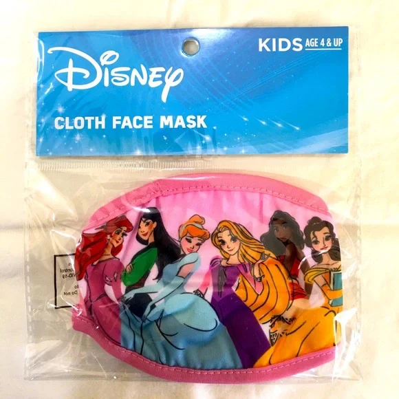 Disney Princess cloth face mask for kids