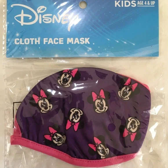 Minnie Mouse cloth face mask for kids