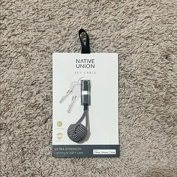 Native Union Key Cable Ultra Strength Lightning to USB-A Cable