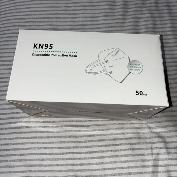 KN95 Face Mask 95% Filter Disposable Respirator 5-Ply Protective Cover