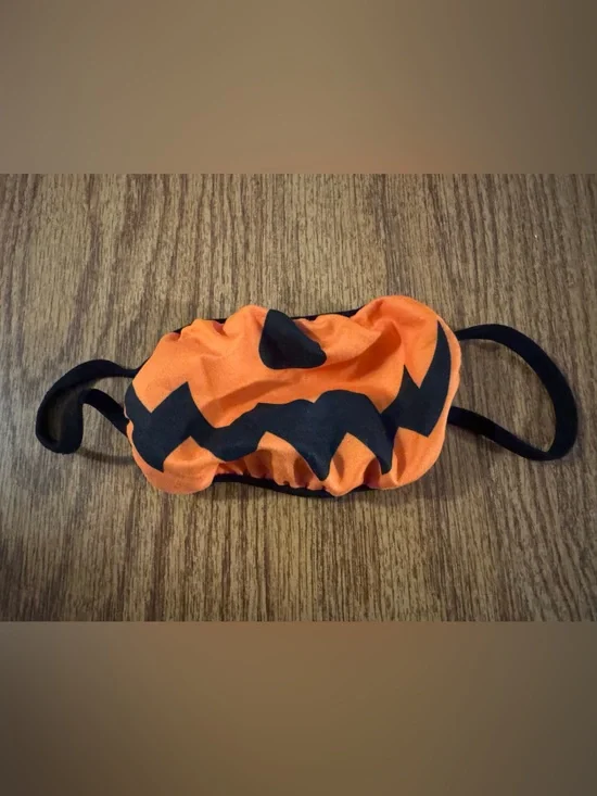 Halloween Jack O’ Lantern Kids Face Mask