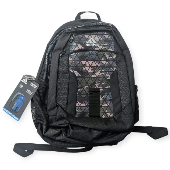 Adidas Camo Load Foundation Backpack With Laptop Sleeve NWT