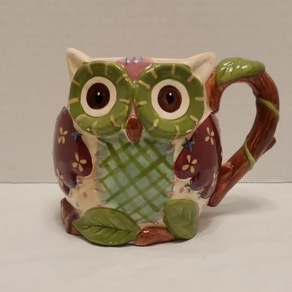 Pier 1 Imports Owl Mug