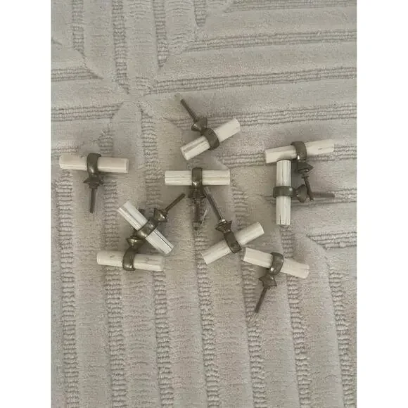 Pier 1 Kitchen Cabinet Hardware Pulls Knobs Brass and stone