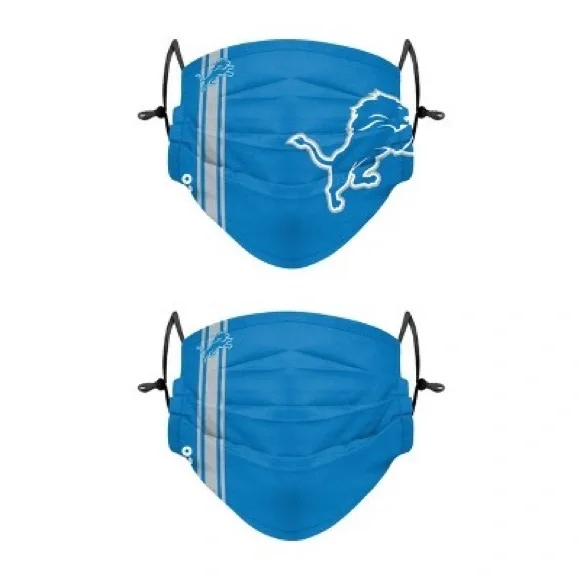 NFL Youth Adjustable Mask Detroit Lions