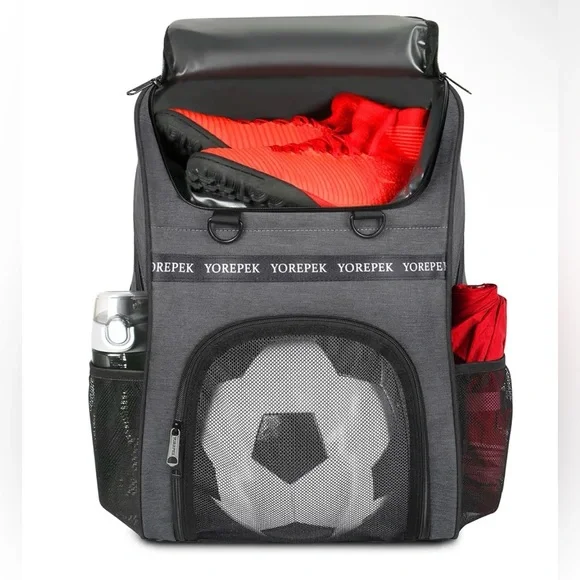 Gray Sports Backpack