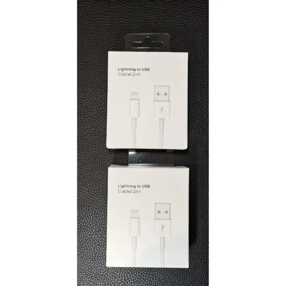 🔌 2-Pack 🍎 6ft Extra Long iPhone Charger Cable 📏 Lightning Cord