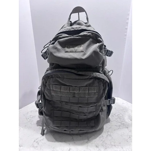 CamelBak Maximum Gear Tactical Backpack Cordura Assault Pack Foliage Green Grey