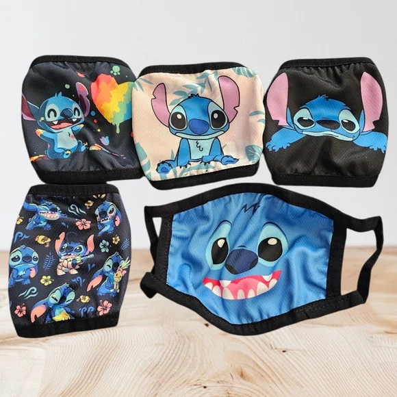Stitch Kids Face Masks - 5 Pack