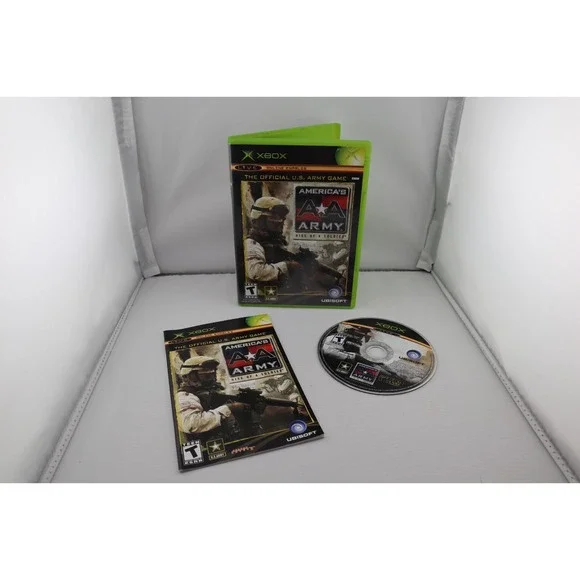 America's Army: Rise of a Soldier‎ (Microsoft Xbox, 2005) CIB Complete Tested