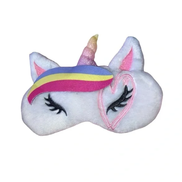 Nickelodeon White and Pink Unicorn Face Mask
