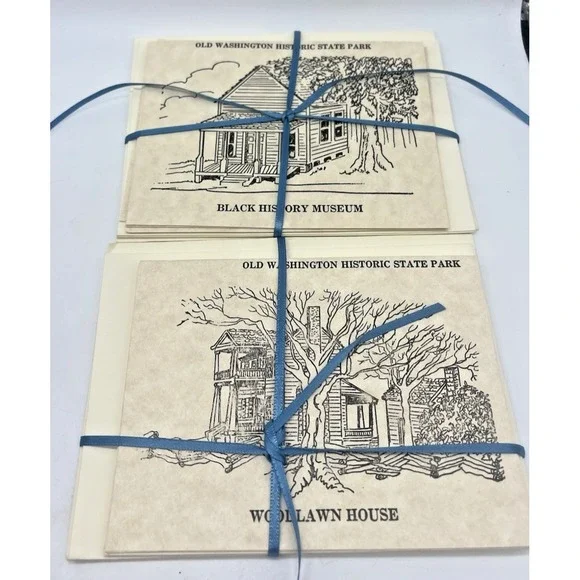 Old Washington Historic State Park Arkansas Notecards Lot 2 Packs Black History