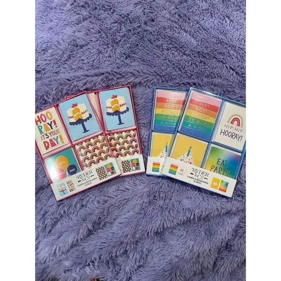 Children Birthday Invitations‎ Boxes of 12 cards and Envelopes
