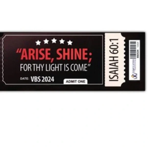 SHINE! Bookmarks (pkg. of 75) VBS Bible School