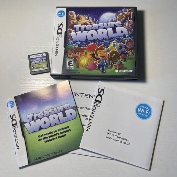 Nintendo DS Game Treasure World 2009 CIB
