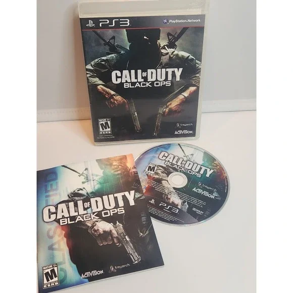 Call of Duty Black Ops PS3 Video Game Tested Activision