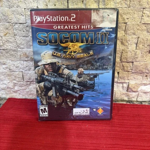 Socom: U.S. Navy SEALs‎ [GH] (Sony PlayStation 2 PS2) *NEW - SEALED - NEAR MINT*