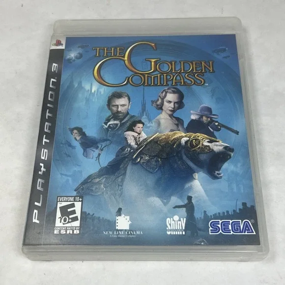 Sony Playstation 3 PS3 Golden Compass Game Sega Action Adventure CIB‎ 2007
